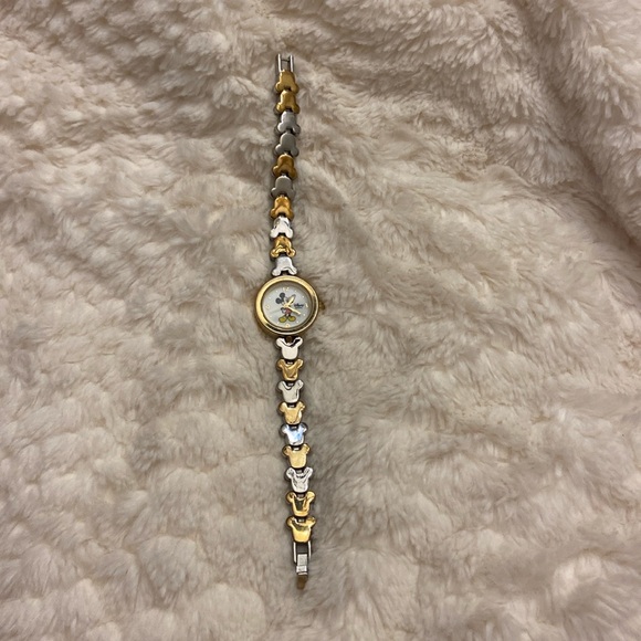 Disney Mickey silver and gold watch - Picture 1 of 8